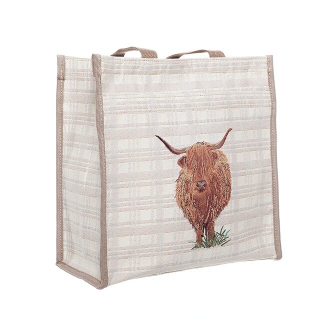 Highland Cow Shopper Bag