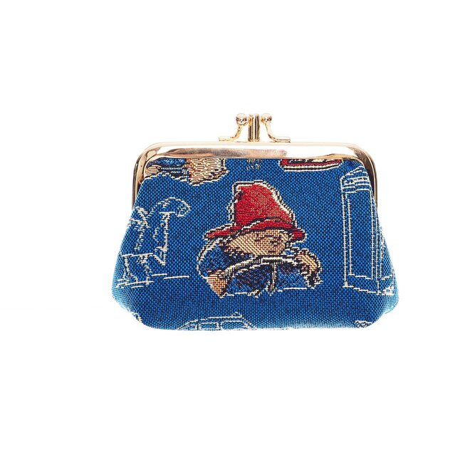Paddington Bear Frame Purse (Blue)