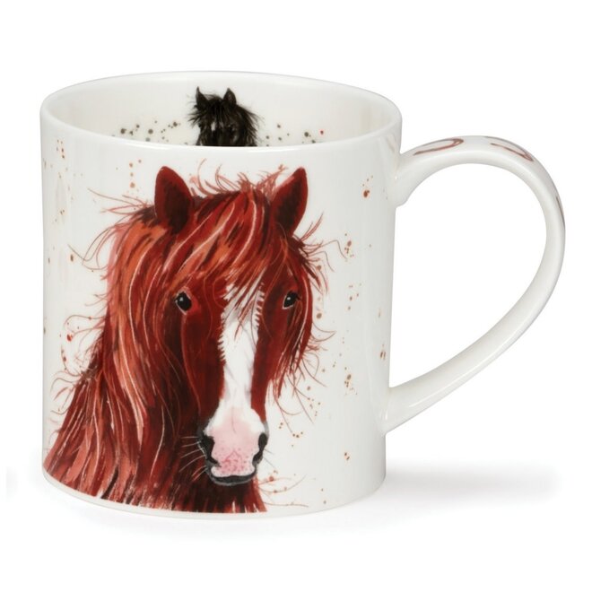 Orkney Shaggy Tails Horse Mug