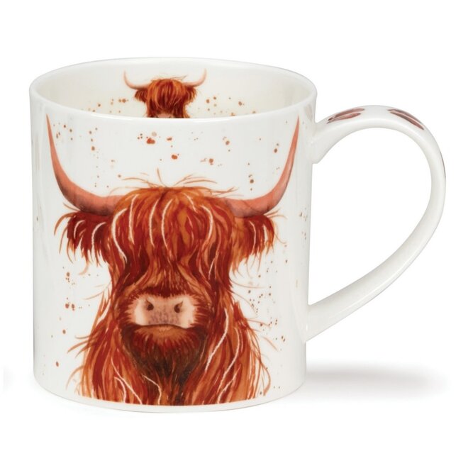 Orkney Shaggy Tails Highland Cow Mug