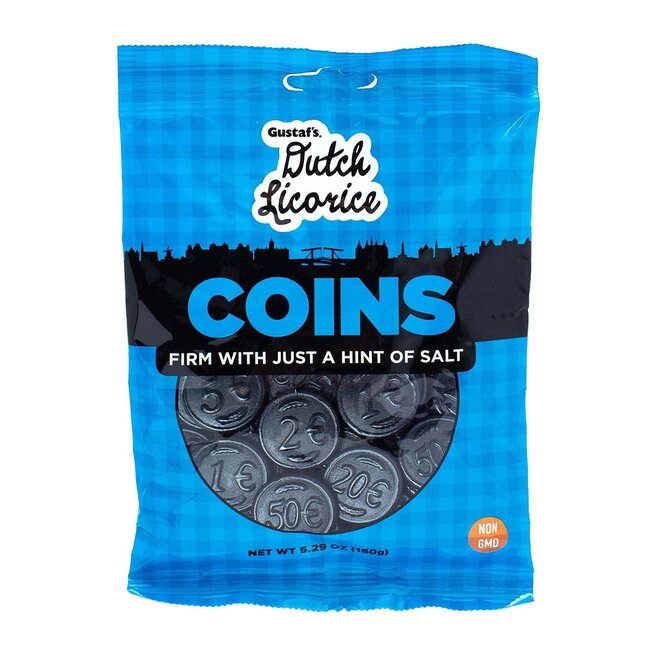 Gustaf's Dutch Licorice Coins