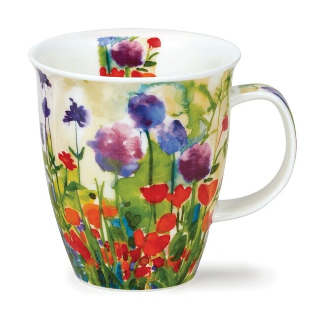 Nevis Bright Blooms Purple Mug
