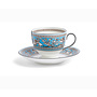 Florentine Turquoise Teacup & Saucer