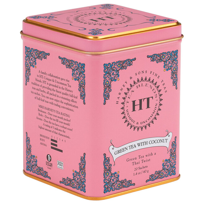 Harney & Sons Green Tea with Coconut HT 20s