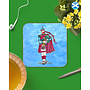 Scotland Bagpiper Magnetic Coaster