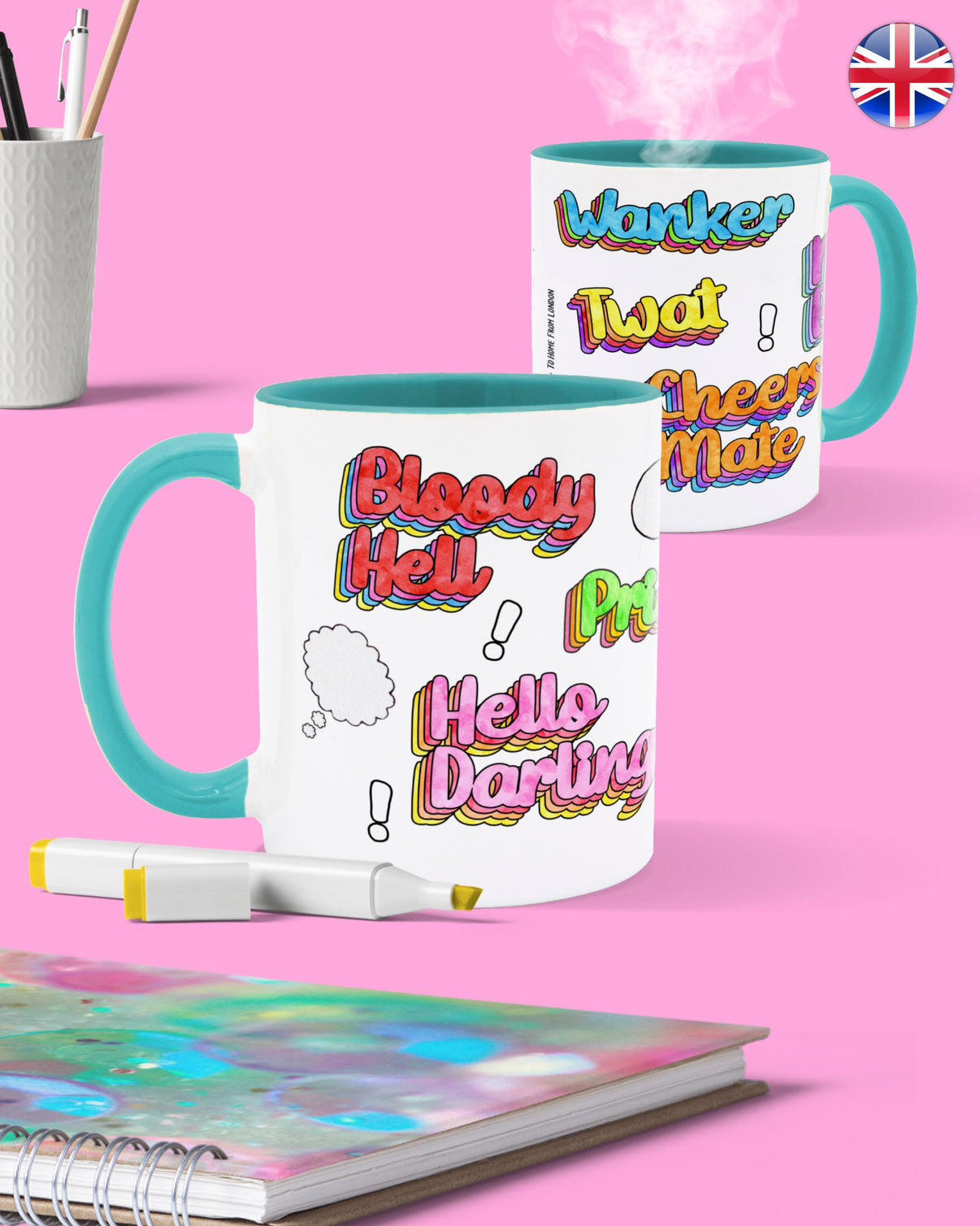 To Home From London British Slangs Mug British Isles