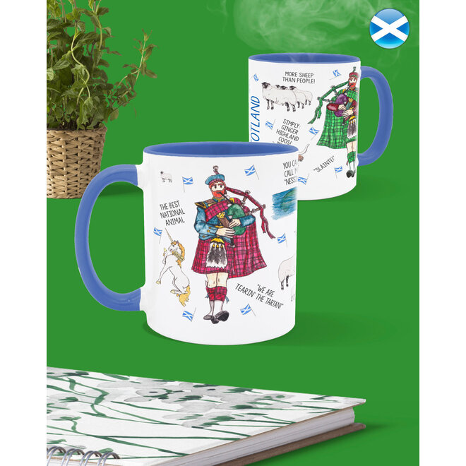 Scotland Icons Mug