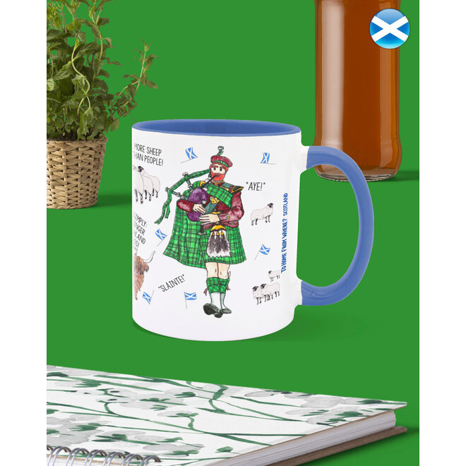 Scotland Icons Mug