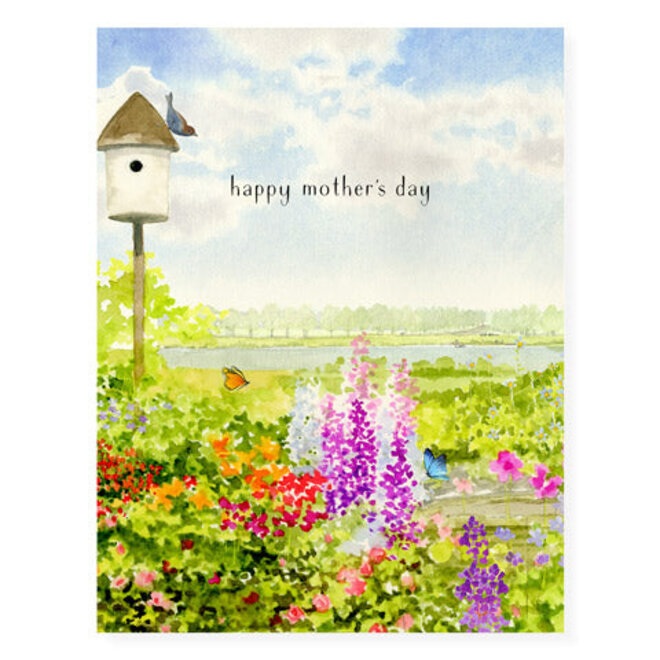 Butterfly Garden  Mother's Day Card