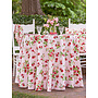 Strawberry Basket 88" Round Tablecloth (Sorbet)