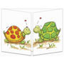 Turtles in Love Tri-fold Greeting Card