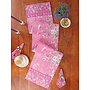 Graceful Garden Rose Table Runner