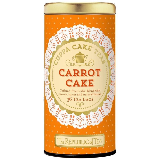 Republic of Tea Cuppa Cake Carrot Cake Herbal 36s
