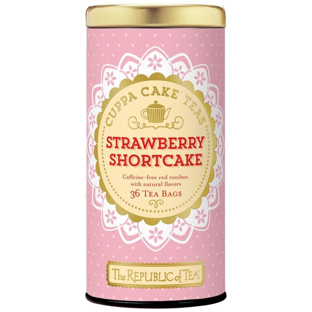 Republic of Tea Strawberry Shortcake Cuppa Cake Tea British Isles