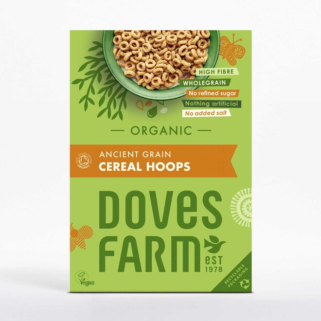 Doves Farm Ancient Grain Cereal Hoops
