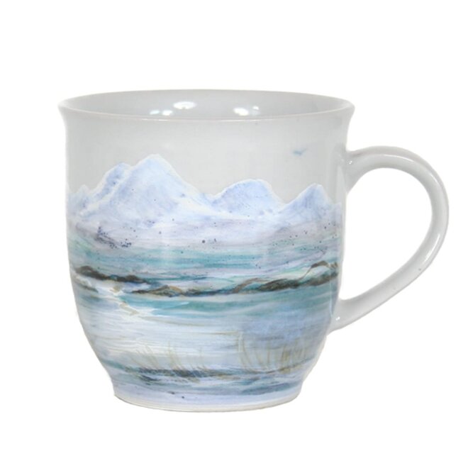 Highland Stoneware Snowscape 425ml Mug