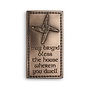 St. Brigid's Cross Blessing Plaque
