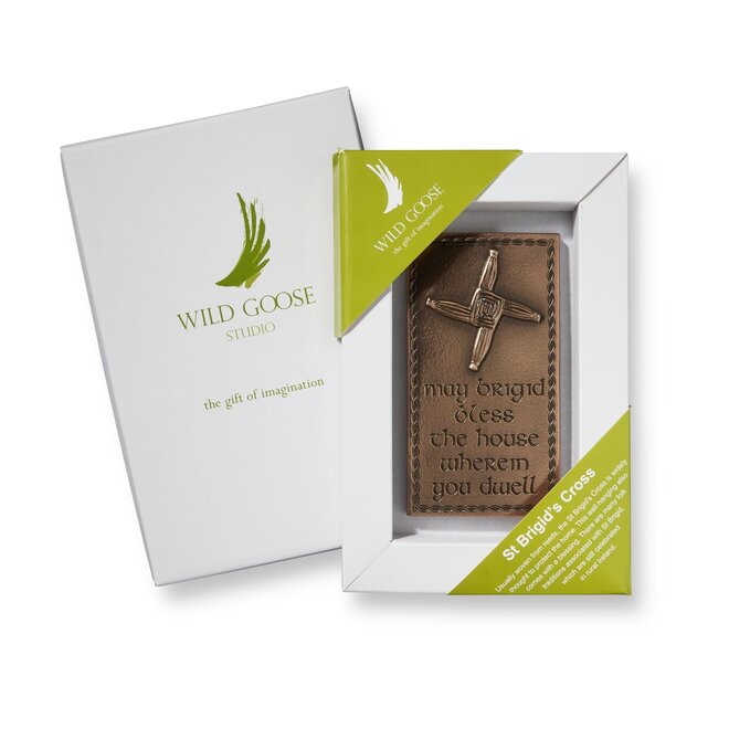 St. Brigid's Cross Blessing Plaque
