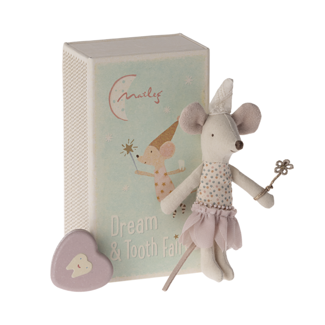 Tooth Fairy Mouse, Little Sister in Matchbox