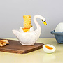 White Swan Egg Cup