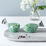 Jade Green Fish Salt & Pepper Shakers