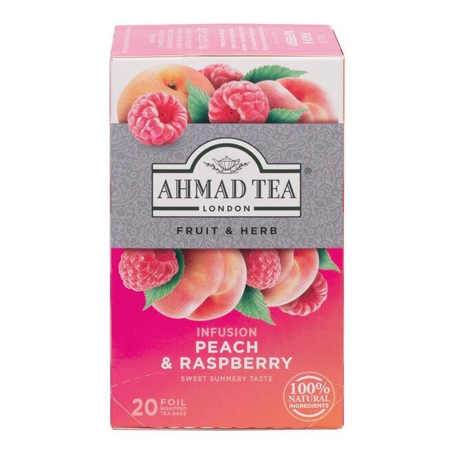 Ahmad Peach & Raspberry Infusion 20s