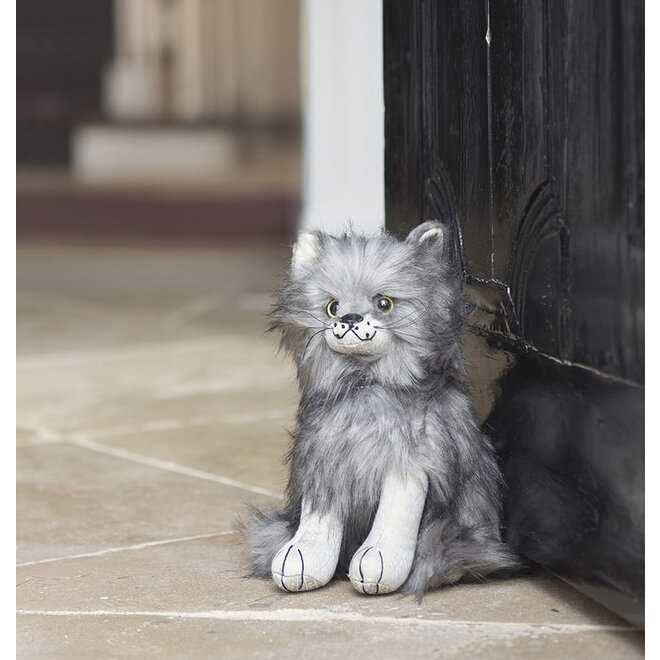 Posh the Maine Coon Cat Doorstop