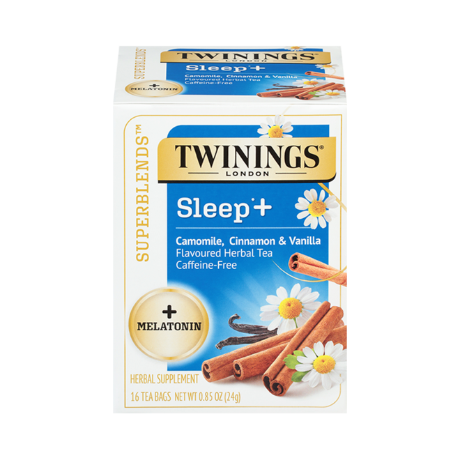 Twinings Sleep+ Melatonin Herbal 16s