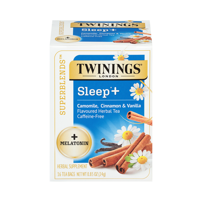 Twinings Sleep+ Melatonin Herbal 16s