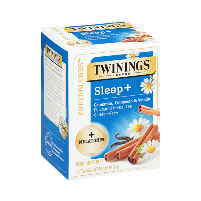 Twinings Sleep+ Melatonin Herbal 16s