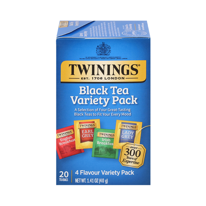Twinings Black Tea Variety Pack 20s