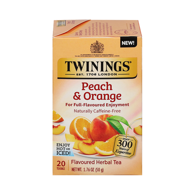 Twinings Peach & Orange Herbal 20s
