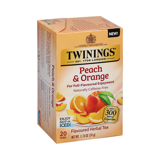 Twinings Peach & Orange Herbal 20s