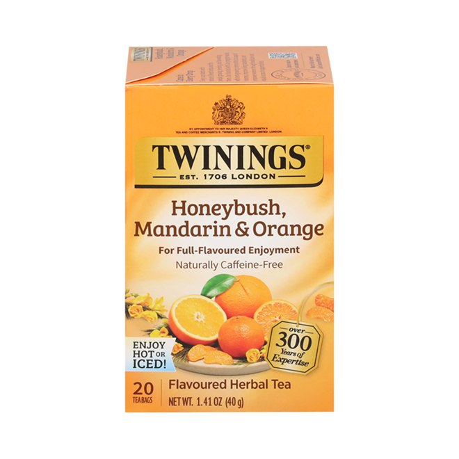Twinings Honeybush Mandarin & Orange Herbal 20s