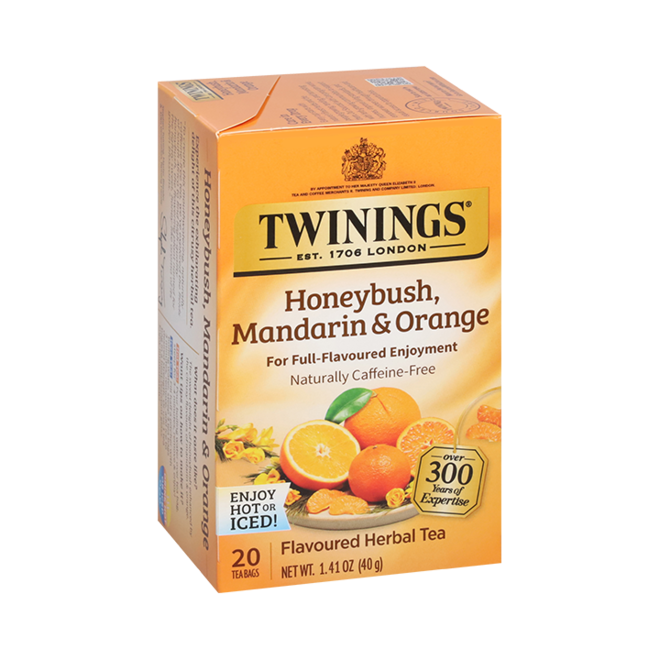 Twinings Honeybush Mandarin & Orange Herbal 20s