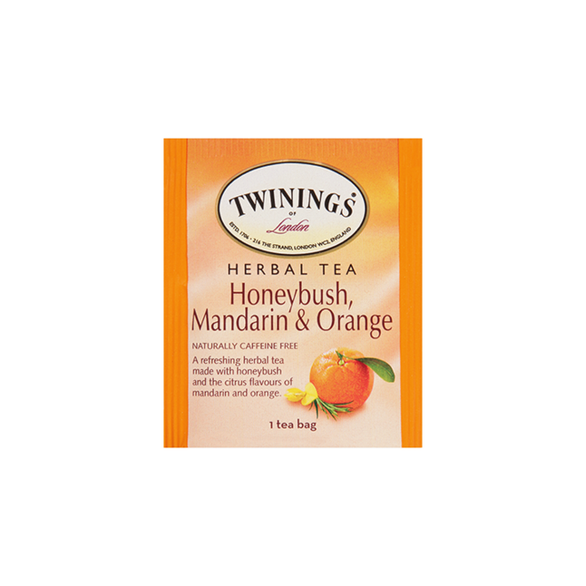 Twinings Honeybush Mandarin & Orange Herbal 20s