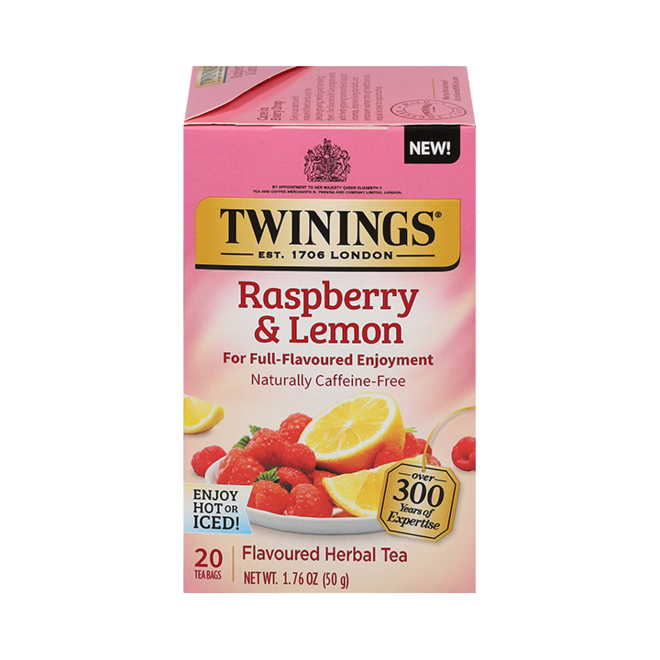Twinings Raspberry & Lemon Herbal 20s