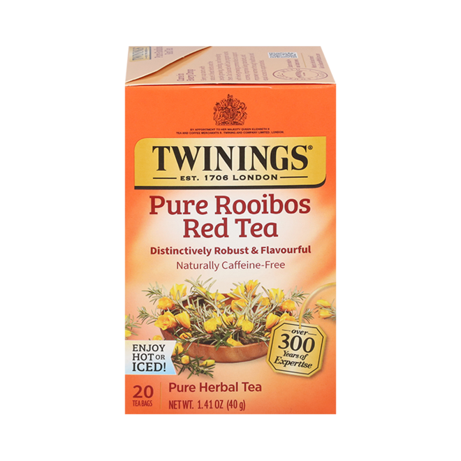 Twinings Pure Rooibos Red Tea Herbal 20s