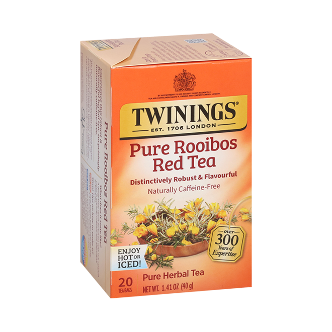 Twinings Pure Rooibos Red Tea Herbal 20s