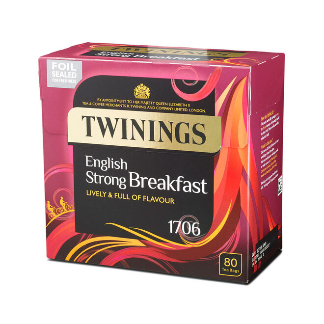 Twinings UK 1706 Strong English Breakfast 80s