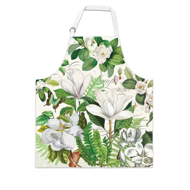 Michel Magnolia Petals Chef Apron
