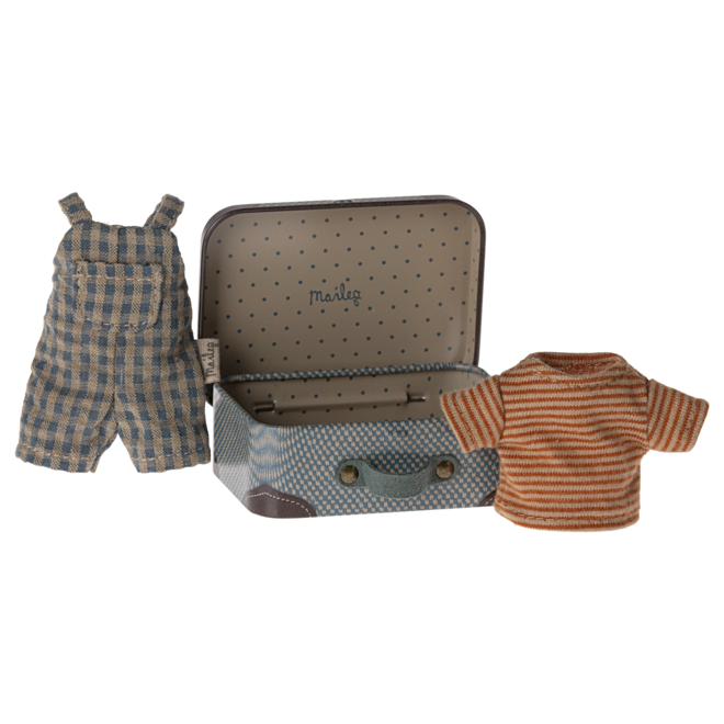 Overalls & Shirt in Suitcase, Big Brother Mouse