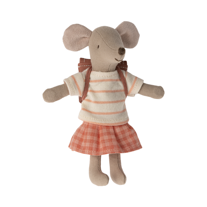 Tricycle Mouse, Big Sister (Coral)