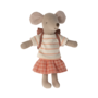 Tricycle Mouse, Big Sister (Coral)
