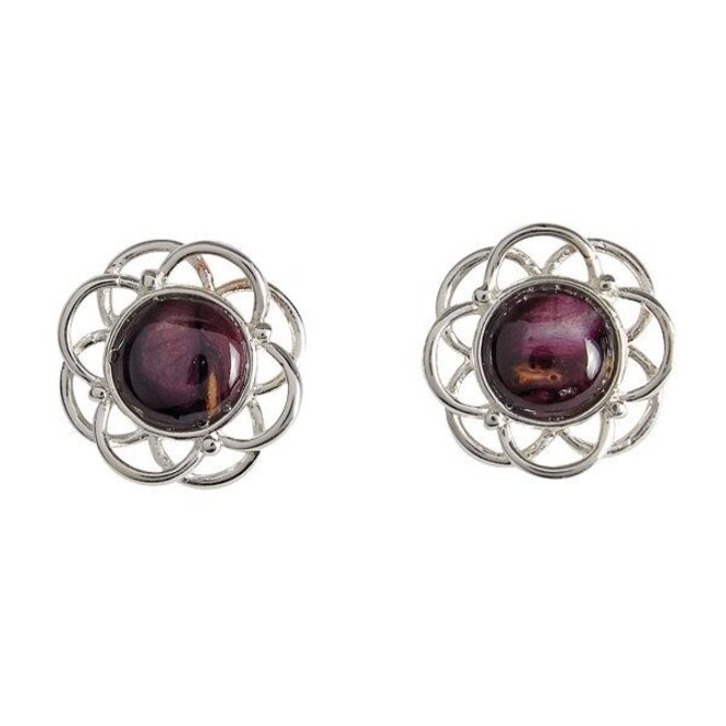 Mor Stud Earrings