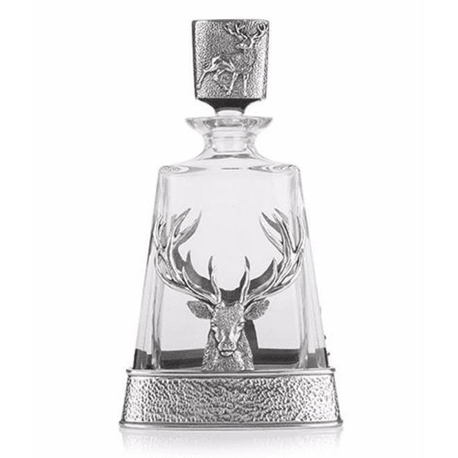 A.E. Williams Stag Pyramid Decanter