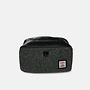 Harris Tweed Black & Grey Herringbone Toiletry Bag