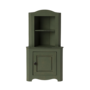 Miniature Corner Cabinet (Dark Green)