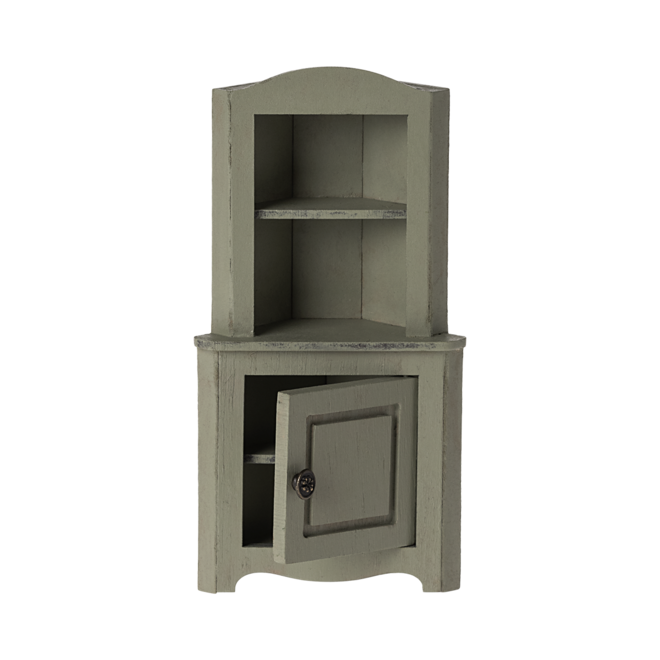 Corner Cabinet, Mouse (Light Green)
