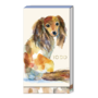 Watercolor Pets Dogs Dachshund Tall Notepad